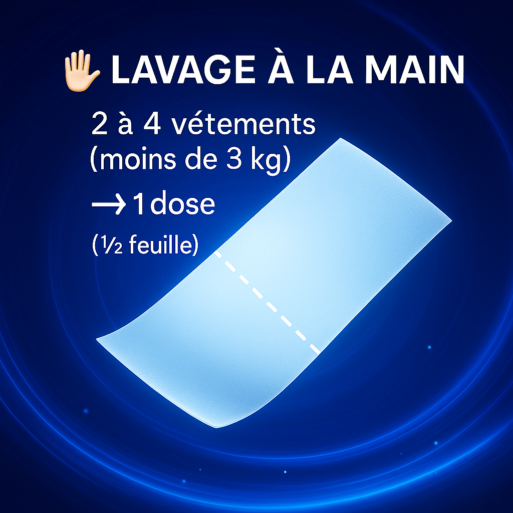 LetSheetWash™ - Feuilles de Lessive Concentrées