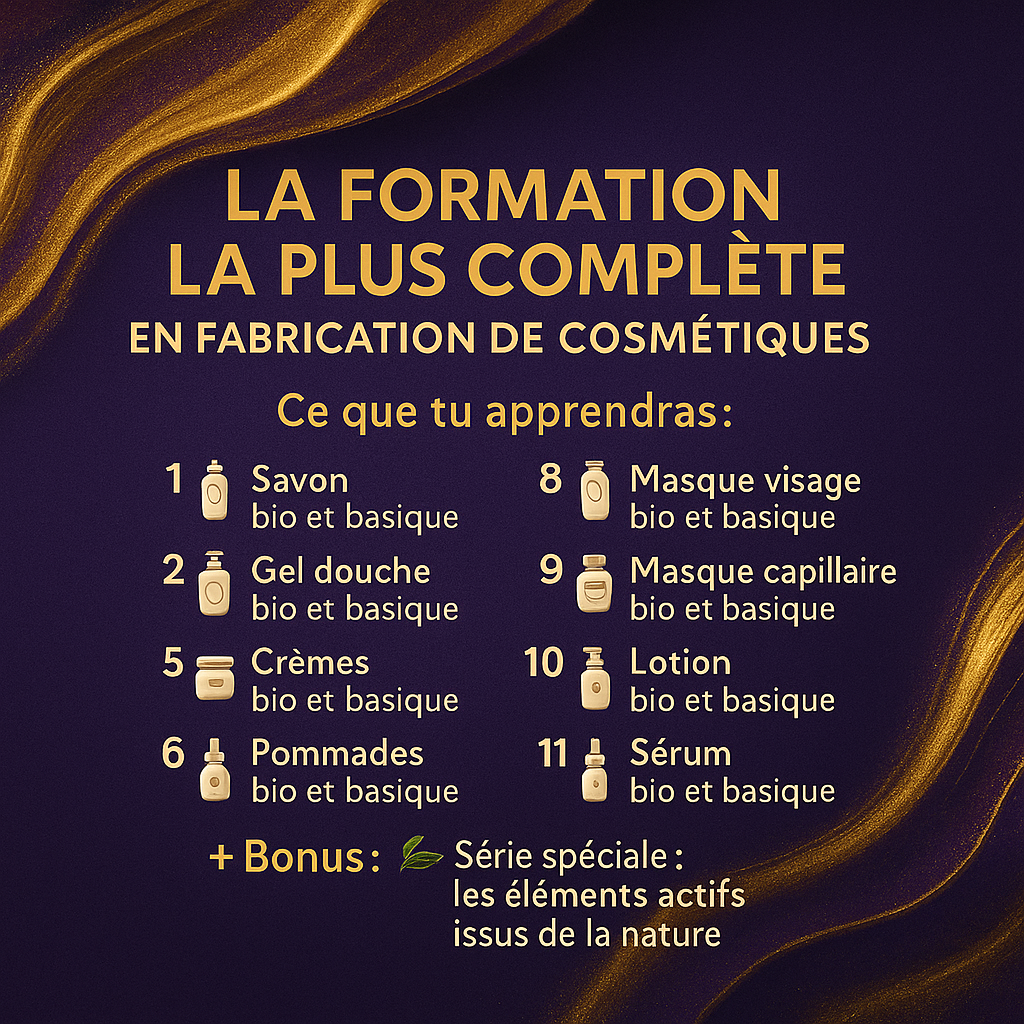 Formation Cosmétique Bio