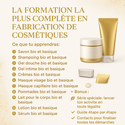 Formation Cosmétique Bio
