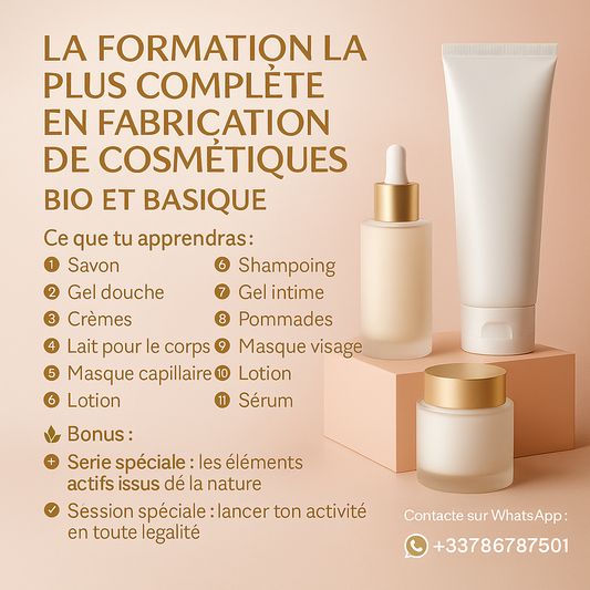 Formation Cosmétique Bio