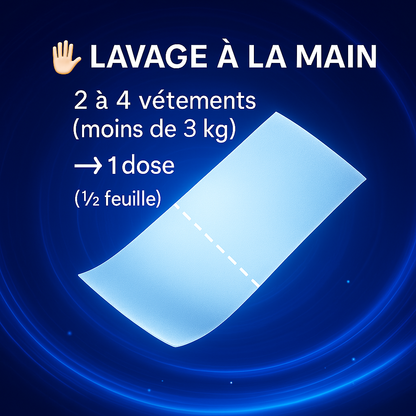 LetSheetWash™ - Feuilles de Lessive Concentrées